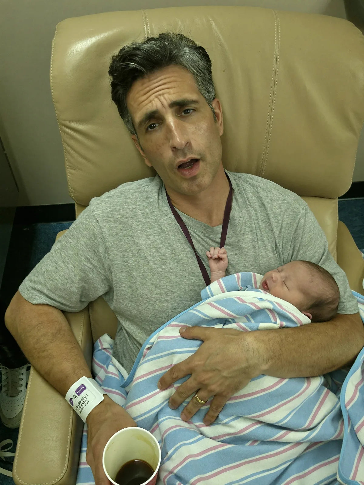 The day your first kid was born, your testosterone dropped 20 to 30 percent. And nobody told you.